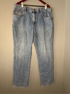 Tommy Bahama Classic Fit Jeans Mens 40x32 Blue 100% Cotton Straight Leg